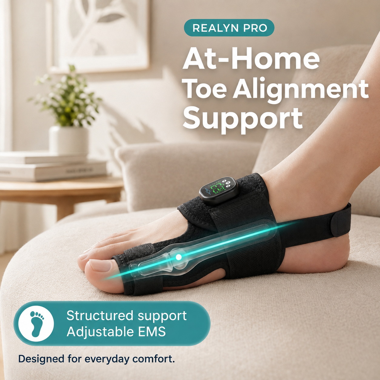 Realyn Pro — EMS Toe Alignment Support